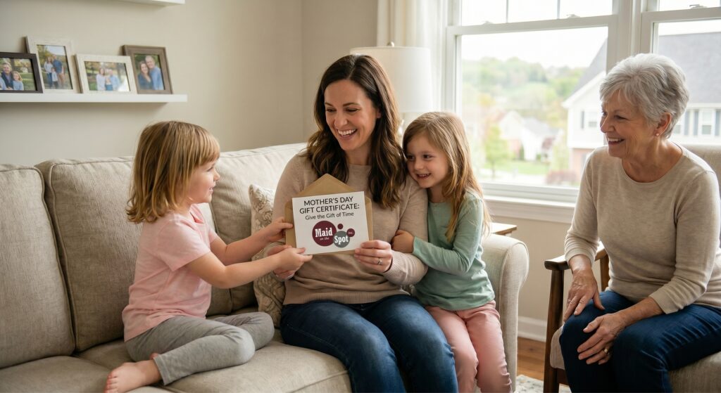 Mother's Day Maid on the Spot House Cleaning, Give the gift of time!